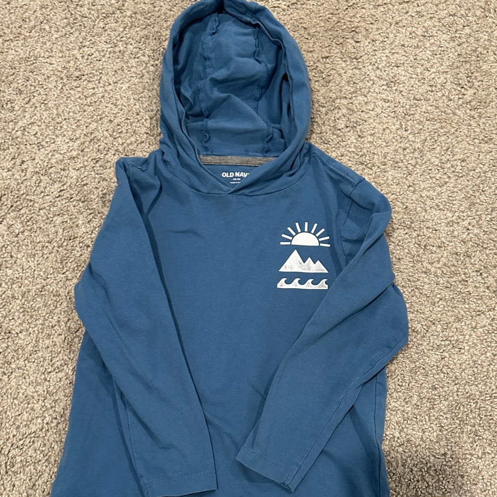 Old Navy Surfer Boy Long Sleeved Shirt with Hood